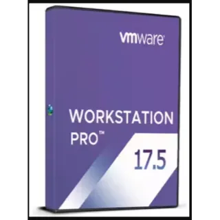 VMware Workstation 17.5 Pro (PC) (1 Devices, Lifetime) - GLOBAL