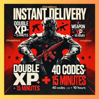 Double XP + Weapon XP (10 HOURS) Black Ops 6 Call of Duty 