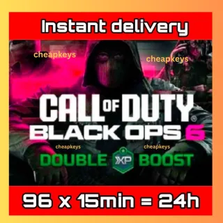 Black Ops 6 - 24 Hours Double XP Boost