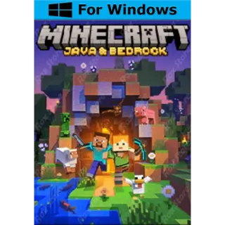 Minecraft: Java & Bedrock Edition for PC KEY🔑GLOBAL