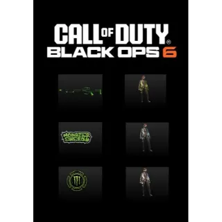 Call of Duty: Black Ops 6 - Exclusive Monster Energy Full Set Bundle Pack (DLC) (PS4/PS5/XBOX ONE/XBOX SERIES X/PC) 