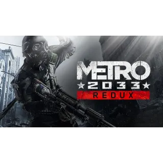 Metro 2033 Redux Steam Key GLOBAL