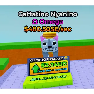 Gattatino Nyanino | Grow Beanstalk For Brainrots | 480.50SE/s