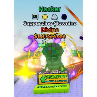 Cappuccino Clownino | Grow Beanstalk For Brainrots