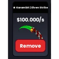 Unboxing RNG Karambit | Elven Strike 100/s