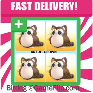 4x Purrowl Full grown