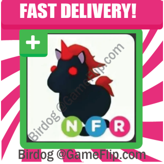 Adotta Subito NFR EVIL UNICORN Volante E Neon In Adopt Me! (Neon Fly Ride) - Foto 2