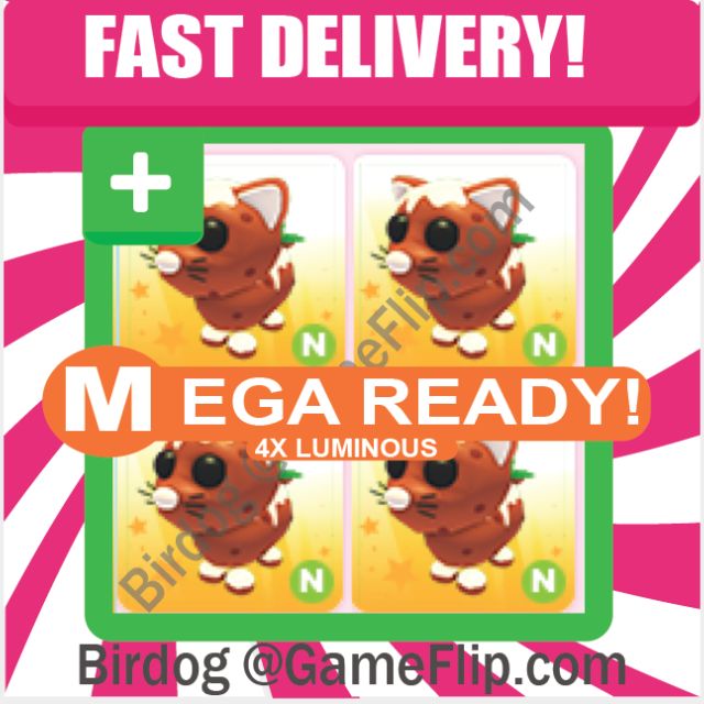 4X Neon Pudding Cat Game Items Gameflip