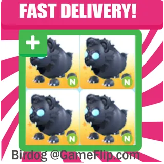 4X Neon Scarebear