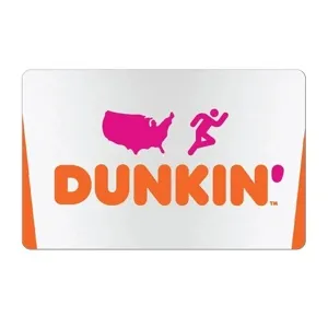 Dunkin Donuts $25 E-gift Card 