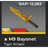M9 Bayonet Tiger Stripes | 13.5k rap