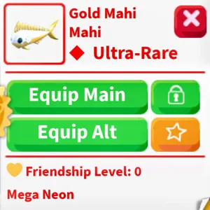 Gold Mahi Mahi (Mega)