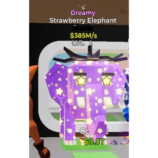 STRAWBERRY ELEPHANT DREAMY