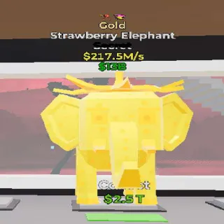 Strawberry Elephant Gold