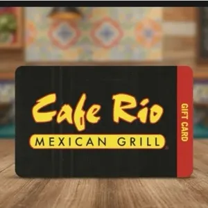 USD  10.00Cafe Rio Gift Card AA