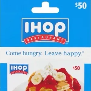 $50.00 USD IHOP Gift Card
