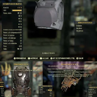 Last Stand, Heavy Rage Armor, Bulwark