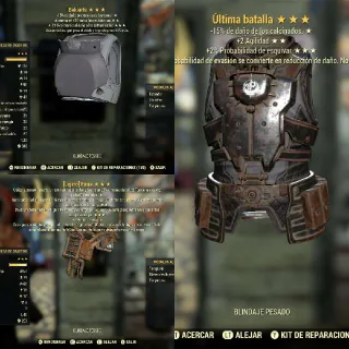 Last stand,Bulwark,Rage armor
