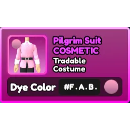 Pilgrim Suit #F.A.B Clean