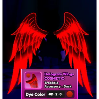 Hologram Wings #D.2.0 Clean