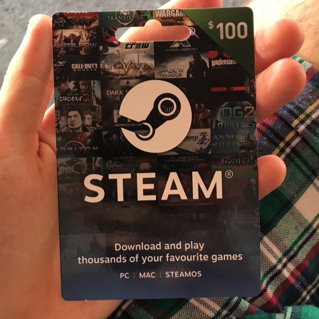 100 AUD (Approx. 76 USD) steam gift card Steam Gift