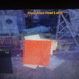 Plan | Alien Head Lamp