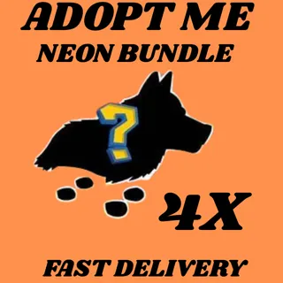 ✨ Get an amazing bundle with 4x Neon Pets + 4x FREE Pets! 🎁