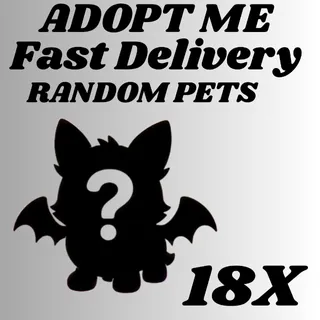 18x Random  Pets Adopt Me  | Quick Delivery