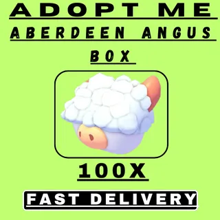 100X Aberdeen Angus Box & Bonus (Extra Random Pets)