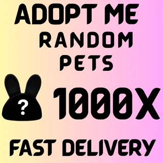 🐾 Adopt Me 1000x Pets Bundle | Huge Pet Collection | Fast Delivery ⚡