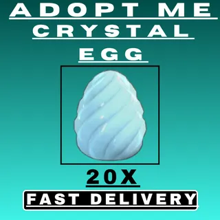 20X Crystal Egg & Bonus (Extra Random Pets)