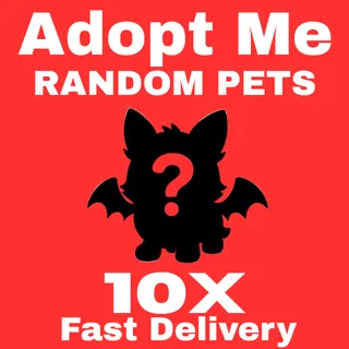 10X Random Pets