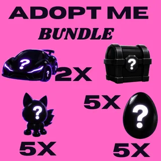 Title: 🎁 Adopt Me Bundle – 2X Cars + 2X Chests + 5X Pets + 5X Eggs
