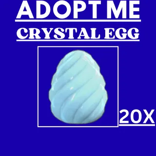 20X CRYSTAL EGG| Grow a Garden 2 | Fast delivery