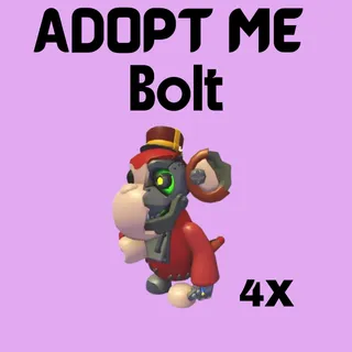 4X Bolt | Adopt me | Fast delivery