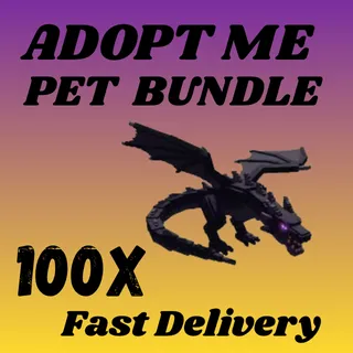 🐾 ADOPT ME! 100X Pet Bundle 🐾 | 100X Variety Pets | ⚡ Fast Delivery