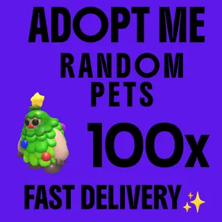 🐾 Adopt Me 100x Random Pets Bundle! 🌈