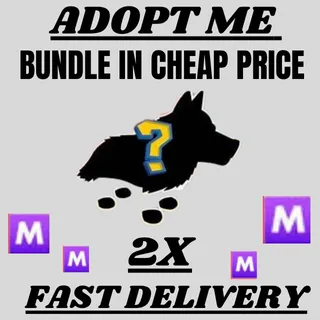 🐾 ADOPT ME | 2x Mega Bundle + 5x FREE Pets | Cheap Price | Fast Delivery ⚡