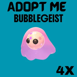 4X Bubblegeist | Adopt me | Fast delivery