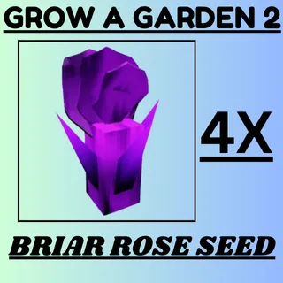 4X BRIAR ROSE SEED | Grow a Garden 2 | Fast delivery