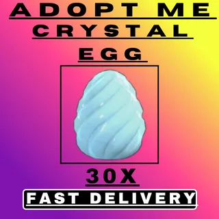 30X Crystal Egg & Bonus (Extra Random Pets)
