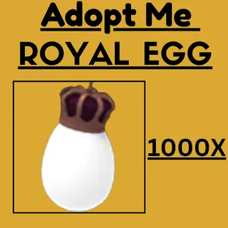 1000x ROYAL EGGS |Adopt Me |Quick Delivery