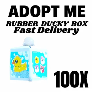 100X RUBBER DUCKY BOX