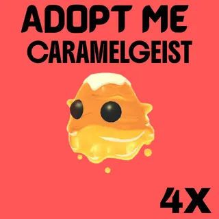 4X Caramelgeist | Adopt me | Fast delivery