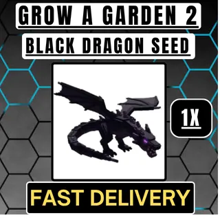 1X Black Dragon | Grow a Garden 2 | Fast delivery