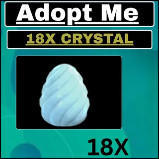 18X Crystal Egg ( Free Bonus ) Rndom Pets Fast Delivery None
