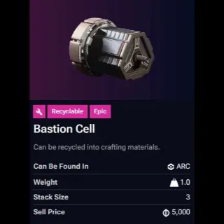 Bastion Cell (x9)