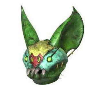 glowing scorchbeast mask