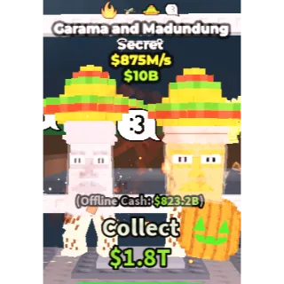 Garama and Madundung $875M/s