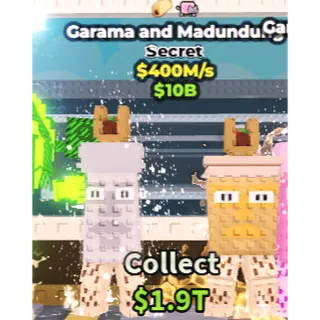Garama and Madundung $400M/s